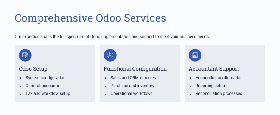 Odoo Implementation